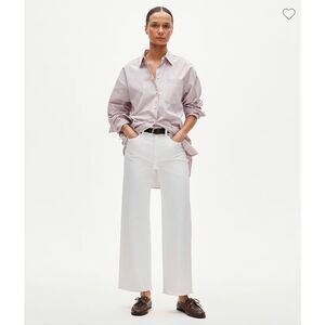J. Crew Slim Wide White Jeans NWT Size 24P